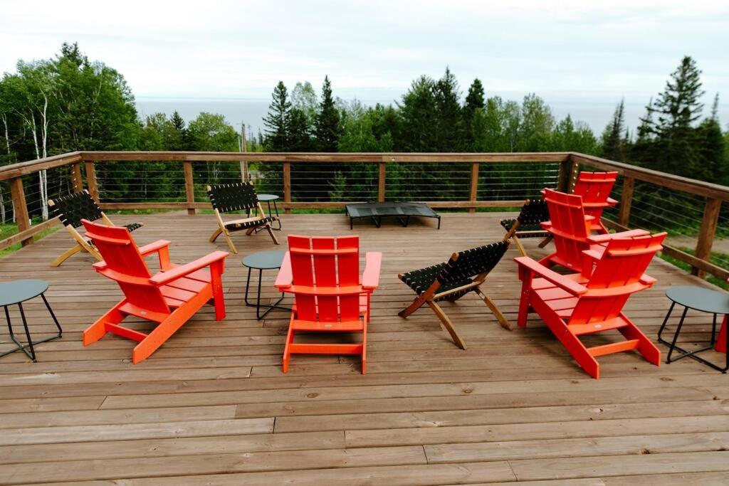 North Shore Camping Company Beaver Bay Bagian luar foto